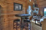 Poker Table in the Livingroom 